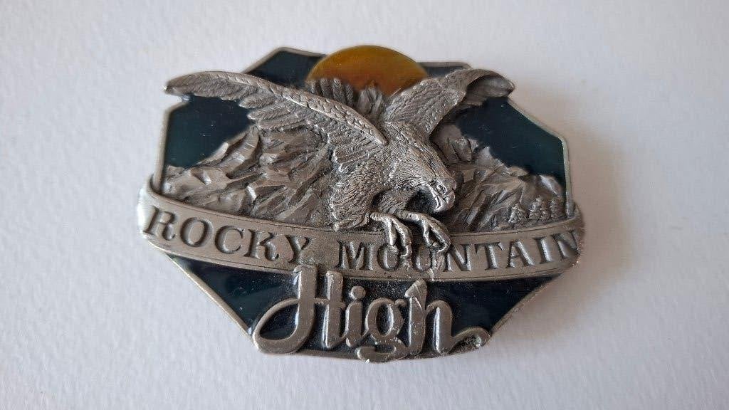 Buckle Rocky mountain high, Kleding | Heren, Riemen en Ceinturen, Verzenden, Nieuw, Overige kleuren, Minder dan 95 cm