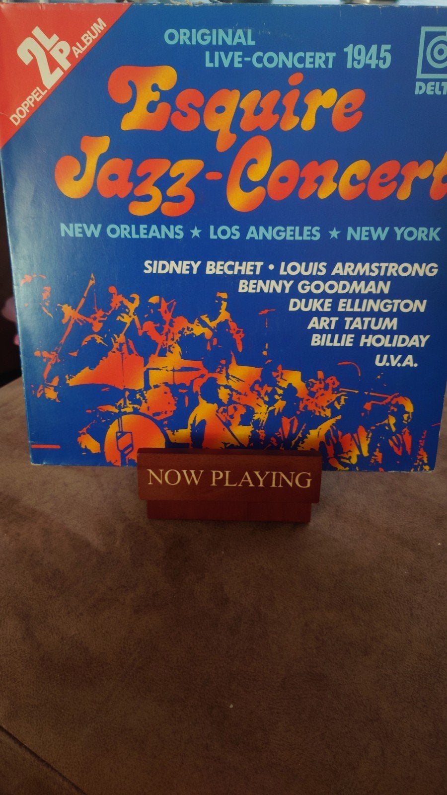 Esquire Jazz Concert 2LP Vinyl - Original Live-Concert 1945, Cd's en Dvd's, Gebruikt, Ophalen of Verzenden, 12 inch, Dubbel-LP