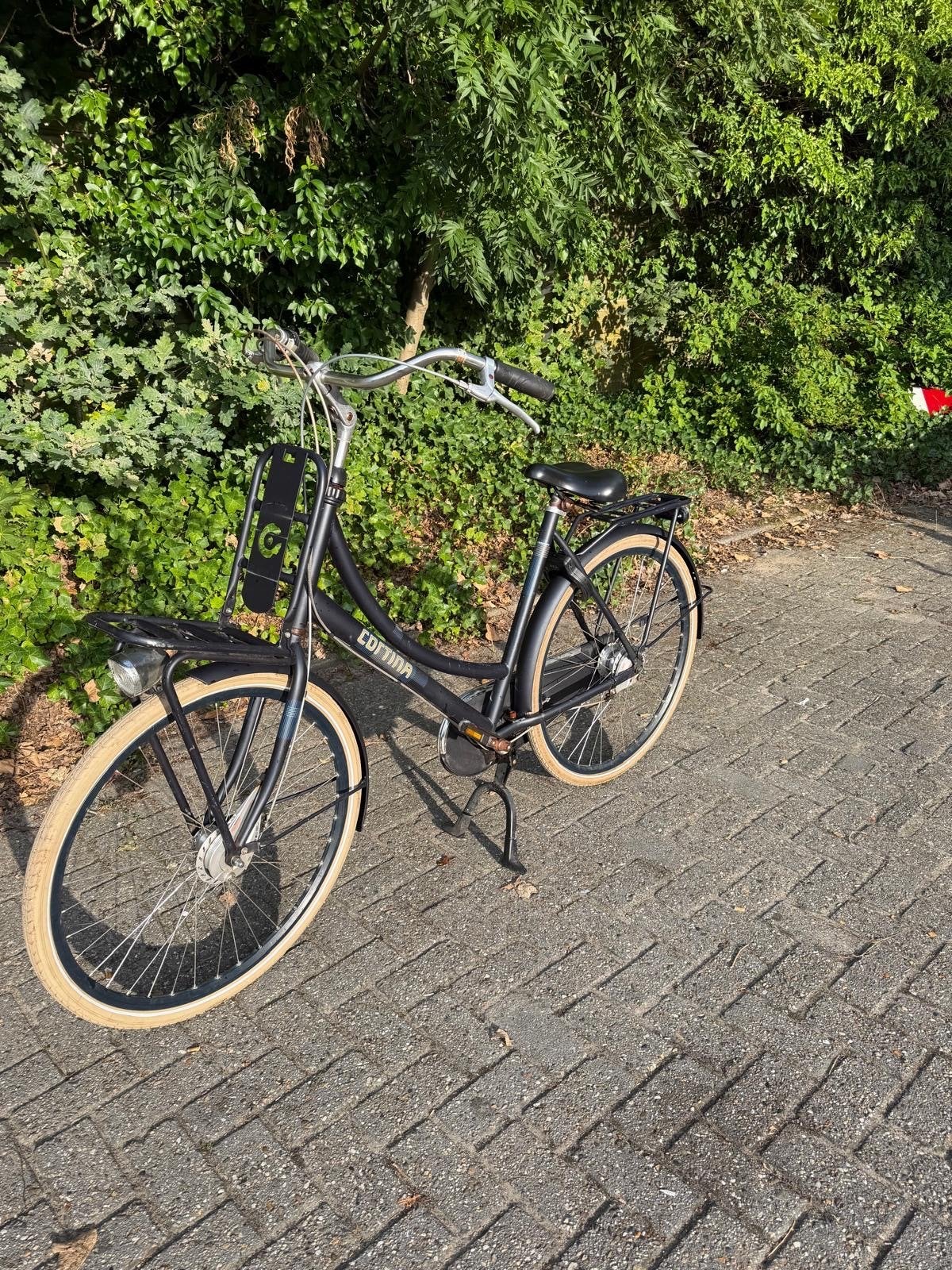 Cortina Transportfiets, Fietsen en Brommers, Fietsen | Dames | Damesfietsen, Terugtraprem, (Extra) lage instap, Zo goed als nieuw