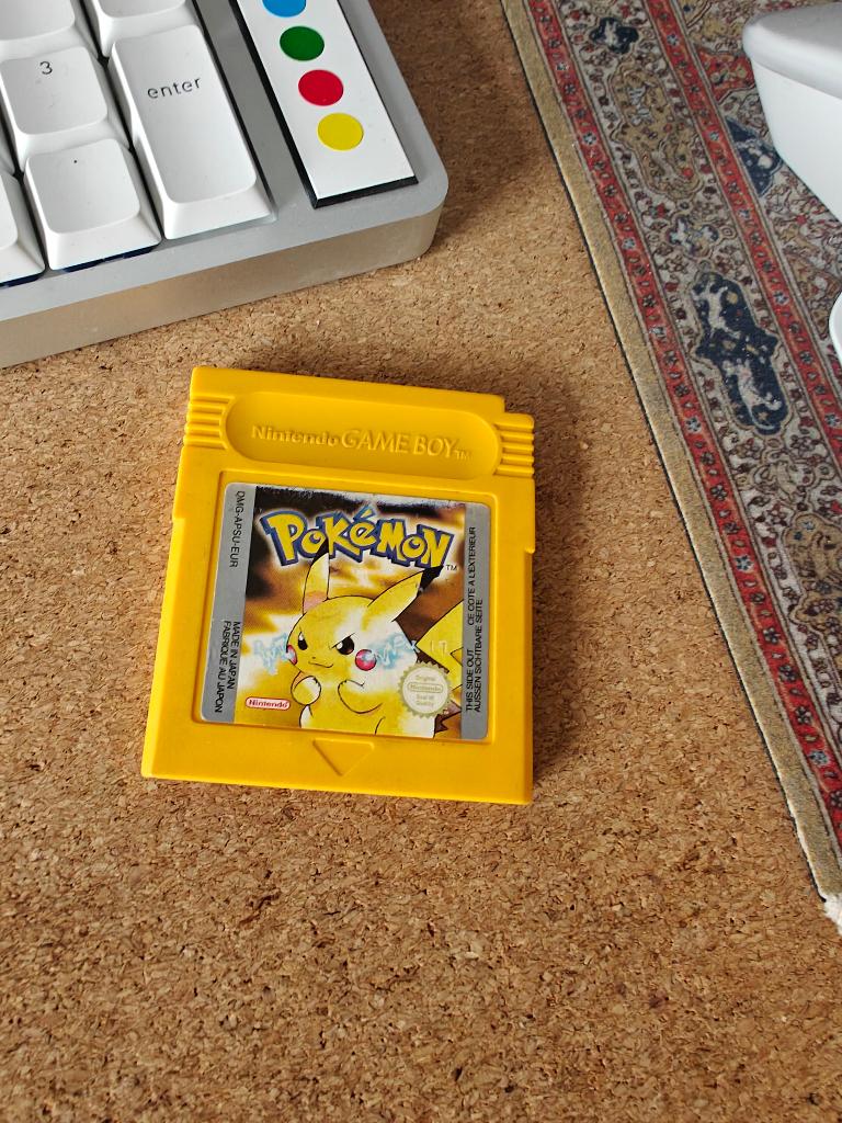 Pokémon Yellow Version Game Boy ORIGINEEL, Avontuur en Actie, 1 speler, Ophalen of Verzenden, Zo goed als nieuw