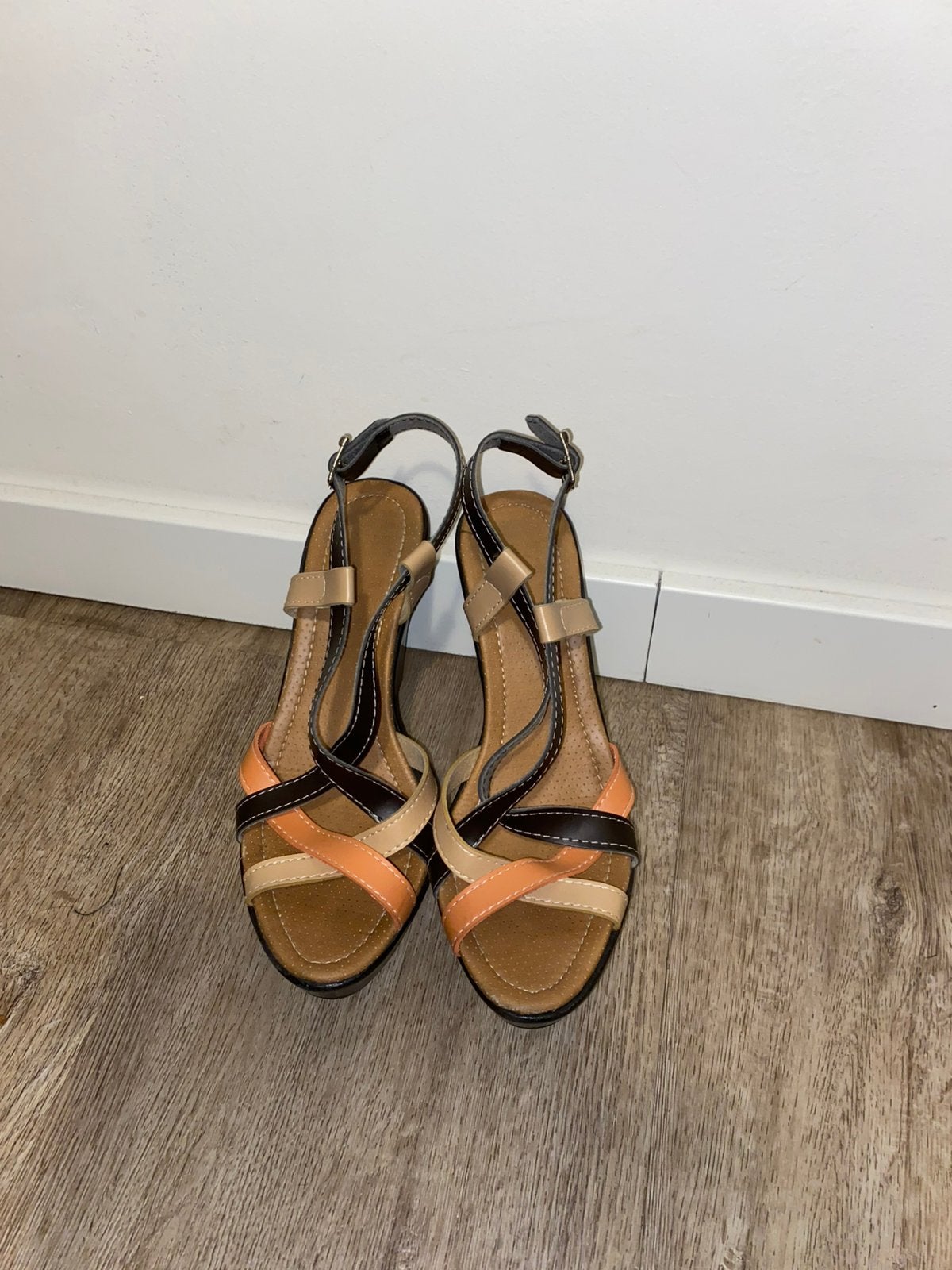 Sandaal sleehak, Overige kleuren, Verzenden, Sandalen of Muiltjes, Gedragen