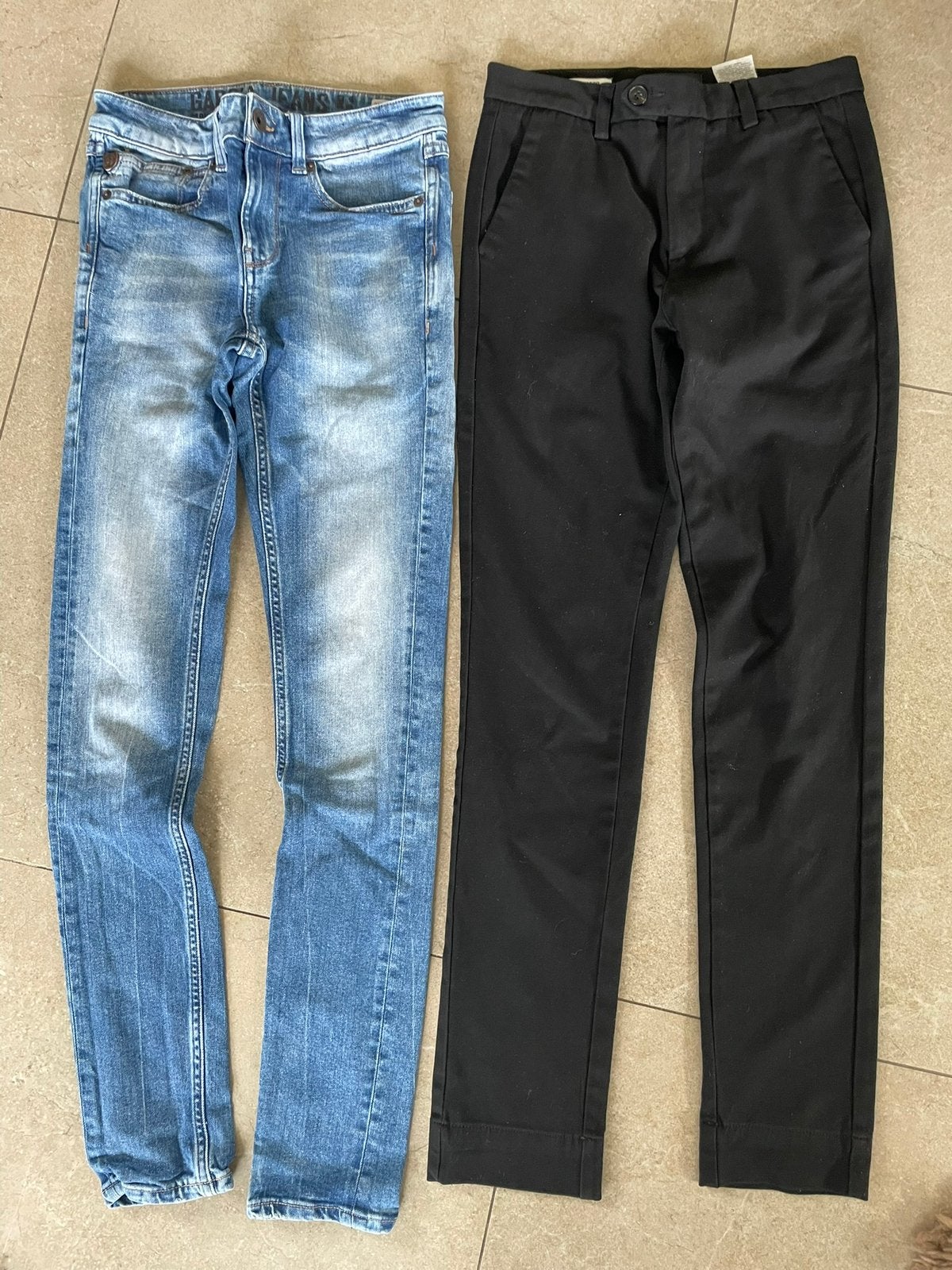 2 broeken maat w27 L32, 5 euro per broek, Blauw, Garcia, Ophalen of Verzenden, Gedragen