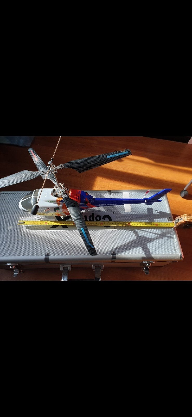 CopterX RC Helikopter met Koffer en Extra Onderdelen, Ophalen, Gebruikt, Elektro, Helikopter