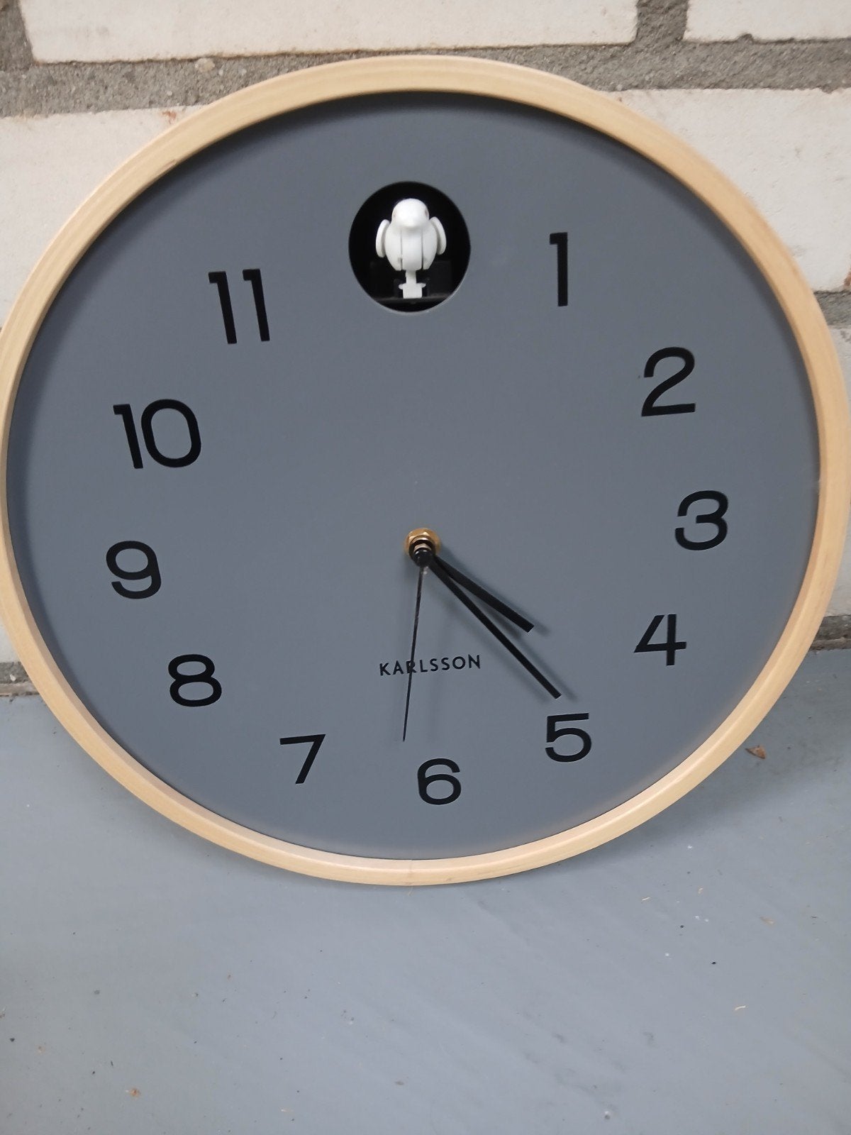 Karlsson wandklok klok koekoeksklok tijd uurwerk klokken, Ophalen, Zo goed als nieuw, Wandklok