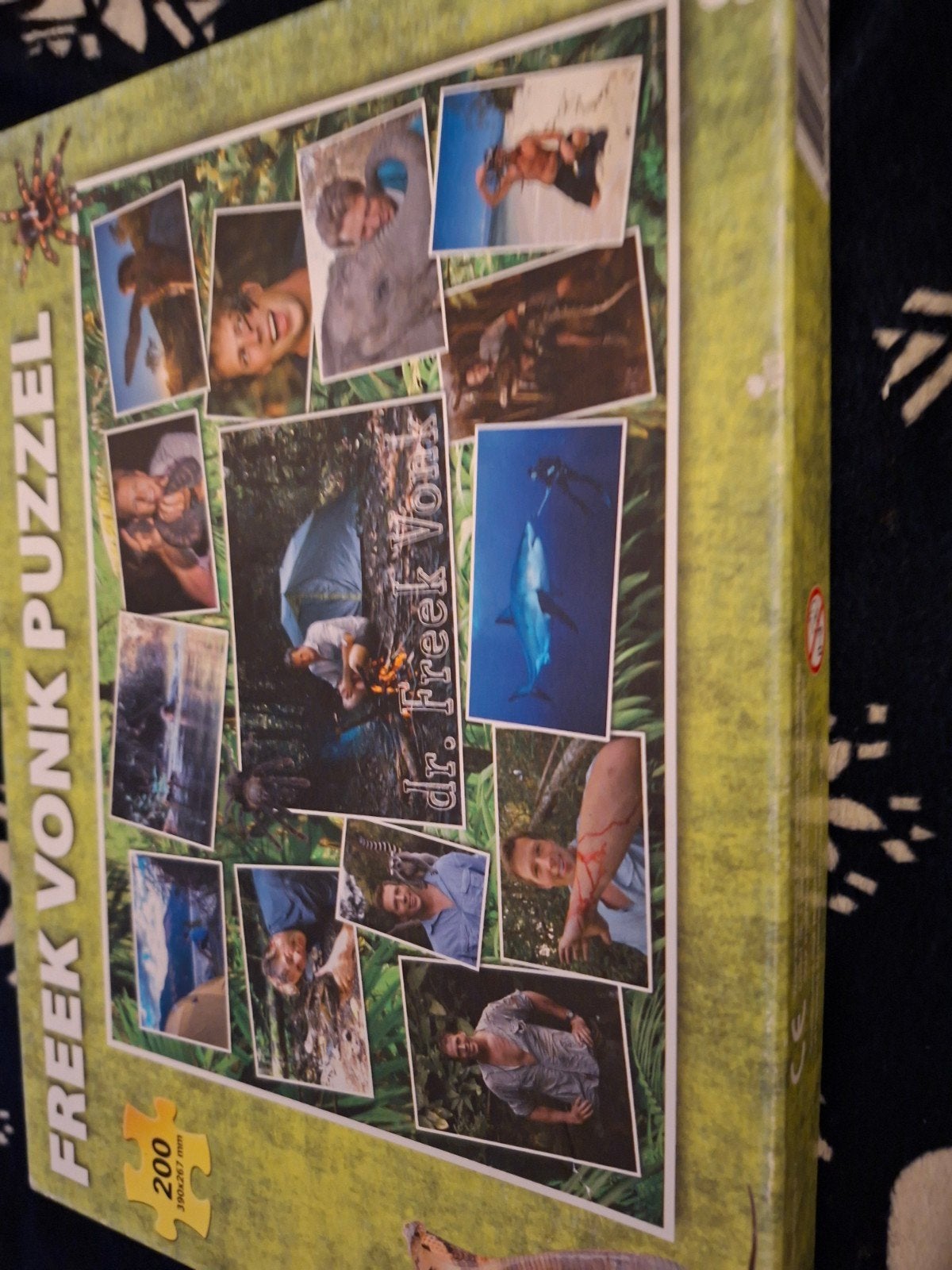 Freek Vonk Puzzel - 200 stukjes- Compl. en zo goed als Nieuw, Ophalen, Minder dan 500 stukjes, Zo goed als nieuw, Legpuzzel