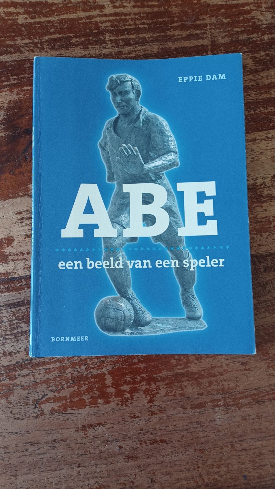 ABE Lenstra een beeld van een speler, Ophalen of Verzenden, Zo goed als nieuw, Eppie Dam, Balsport