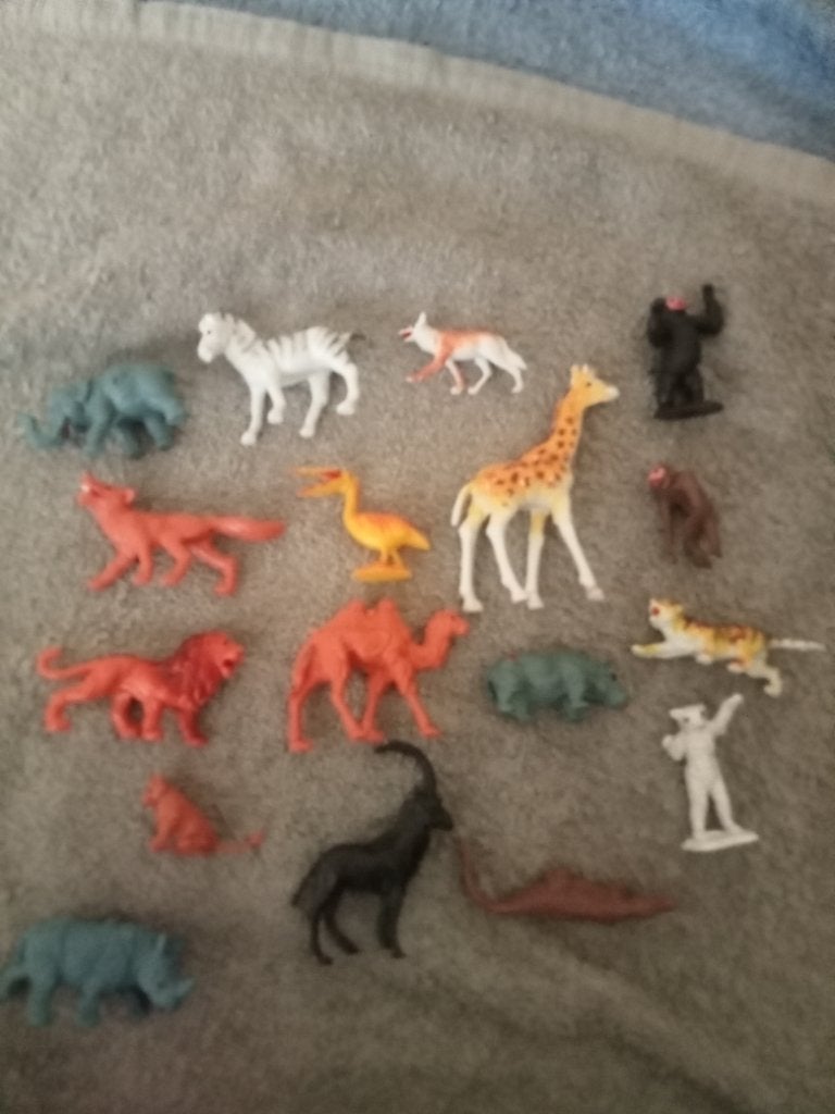 Speelgoed dieren, wigwam, ridder enz., Verzamelen, Ophalen of Verzenden, Gebruikt