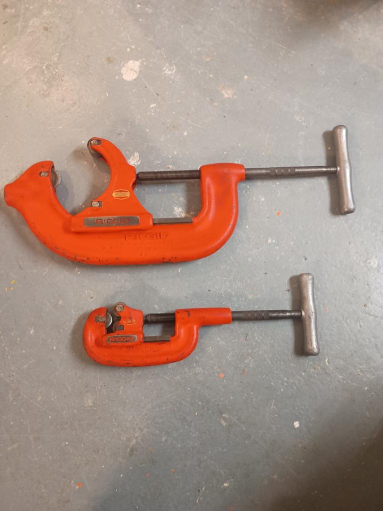 Ridgid pijpsnijders set – No. 6-S & 2A/202, Ophalen of Verzenden