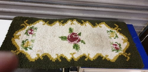 tafelkleed geborduurd vintage, Huis en Inrichting, Ophalen of Verzenden, 'T Olde Gre-j, Info@toldegrej.nl, Endepoelstraat 20f Didam