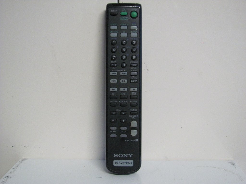 Sony afstandsbediening RM-U306A, Ophalen of Verzenden, Zo goed als nieuw, Origineel, Receiver of Versterker