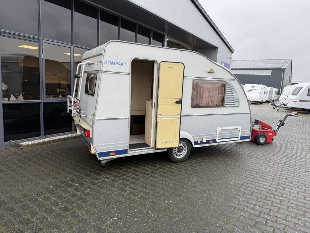 Kip Kompakt 37 EK Langslaper + WC 680KG Leeg Tent + Luifel ., Caravans en Kamperen, Caravans, Kip, Bedrijf, Treinzit, Overige typen