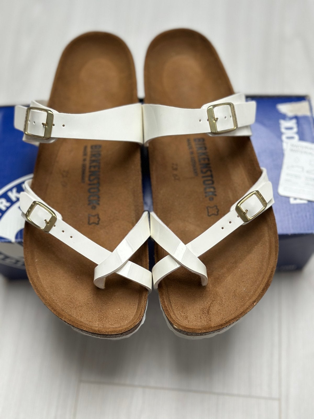 Nieuwe Birkenstock Mayari sandalen wit maat 43, Kleding | Dames, Schoenen, Ophalen of Verzenden, Nieuw, Wit, Sandalen of Muiltjes