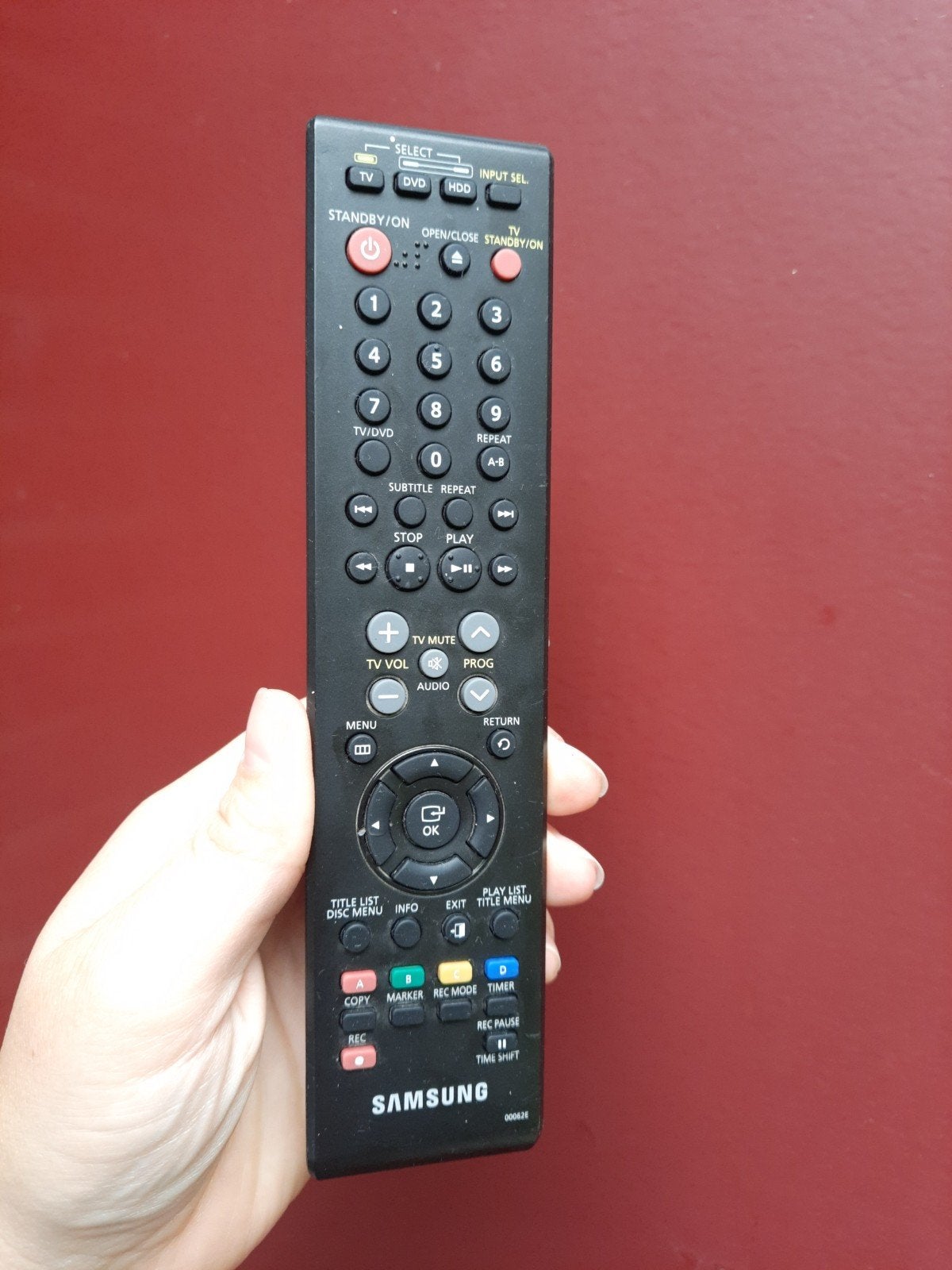 Samsung AK59-00062E afstandsbediening DVD/HDD recorder, Ophalen of Verzenden, Gebruikt, Origineel, Dvd