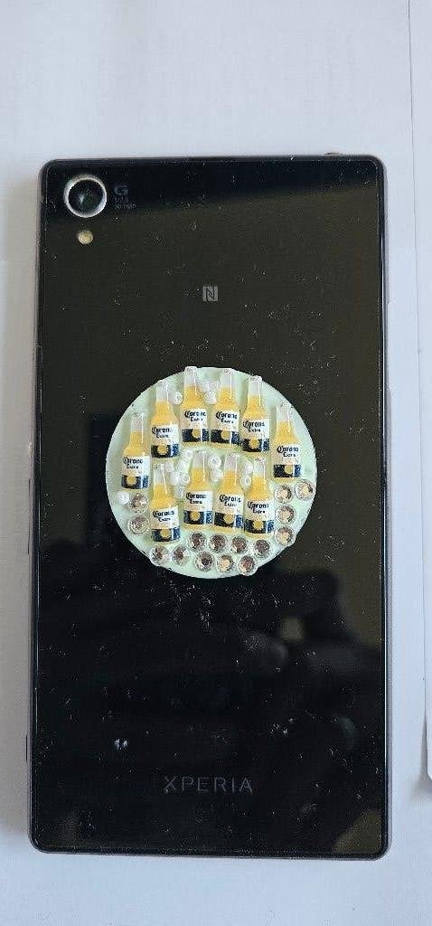 Corona Bier Popsocket - Uniek Telefoon Accessoire, Telecommunicatie, Ophalen of Verzenden, Nieuw, Telefoonhanger of Accessoire