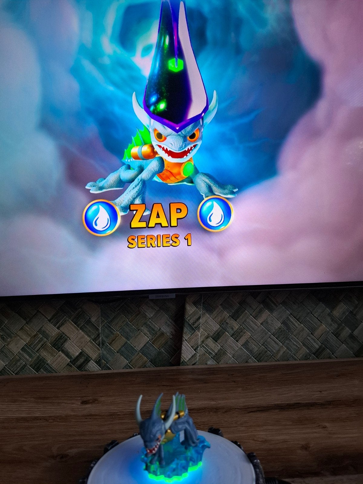 Skylanders Spyro's Adventure - Zap Series 1 figuur, Ophalen of Verzenden, Gebruikt