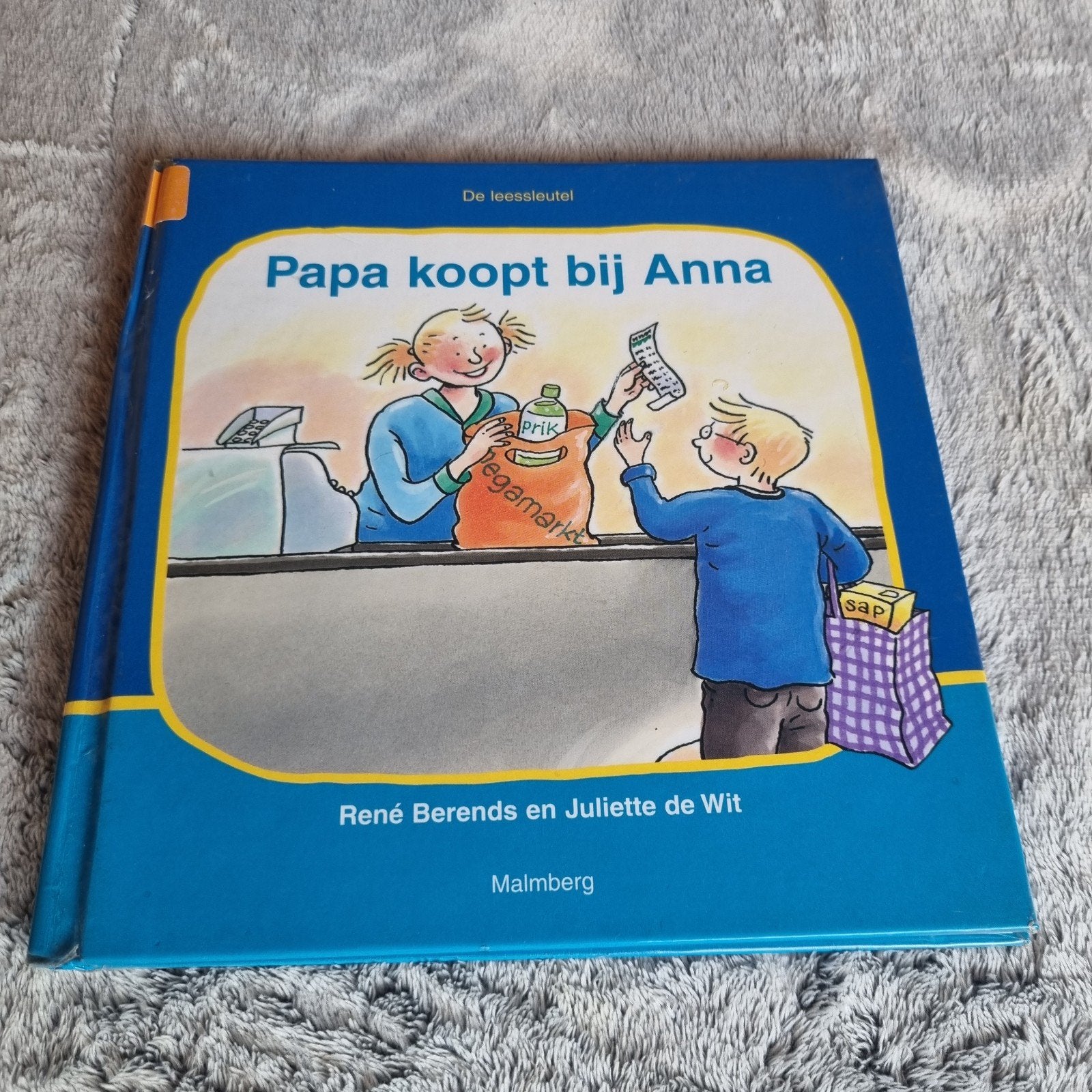 Papa koopt bij Anna - De leessleutel AVI 2 / M3, Ophalen of Verzenden, Gelezen, René Berends en Juliette de Wit, Fictie algemeen
