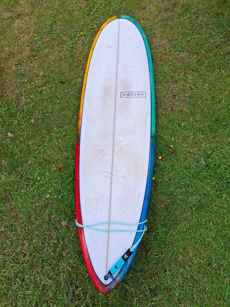 surfboard, Ophalen, Zo goed als nieuw, Funboard, Met vinnen