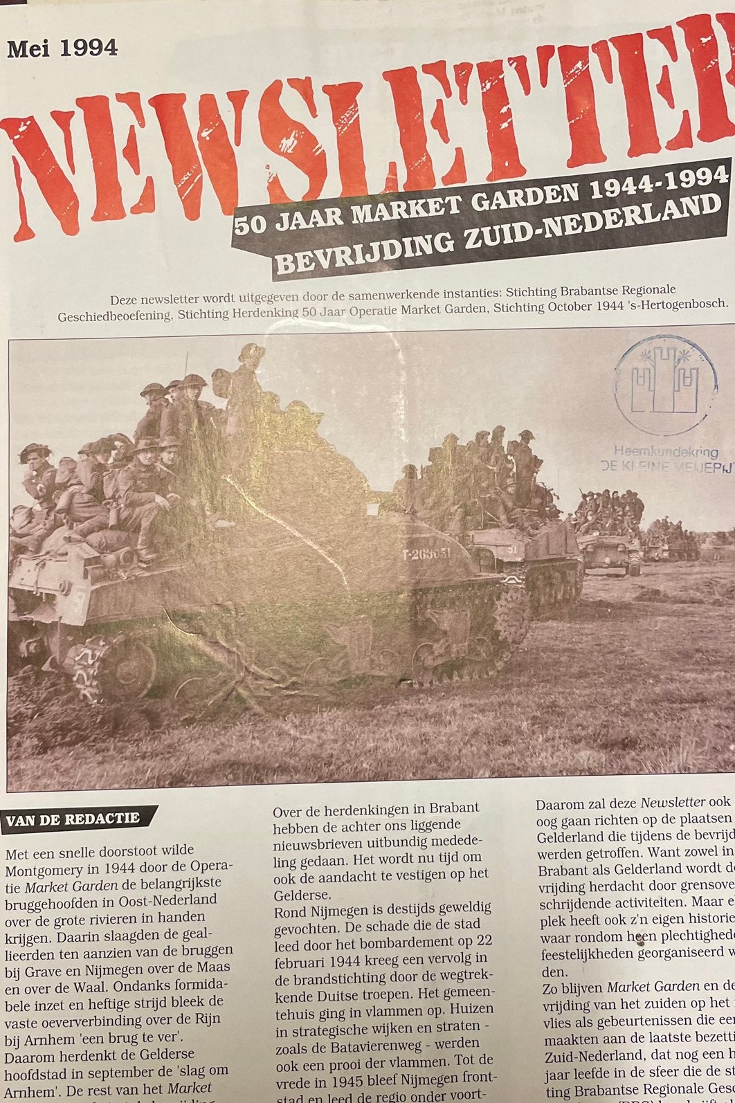 Zuid Nederland 50 Jaar bevrijd 1944-1994, Ophalen of Verzenden, Tweede Wereldoorlog, Zo goed als nieuw, Algemeen