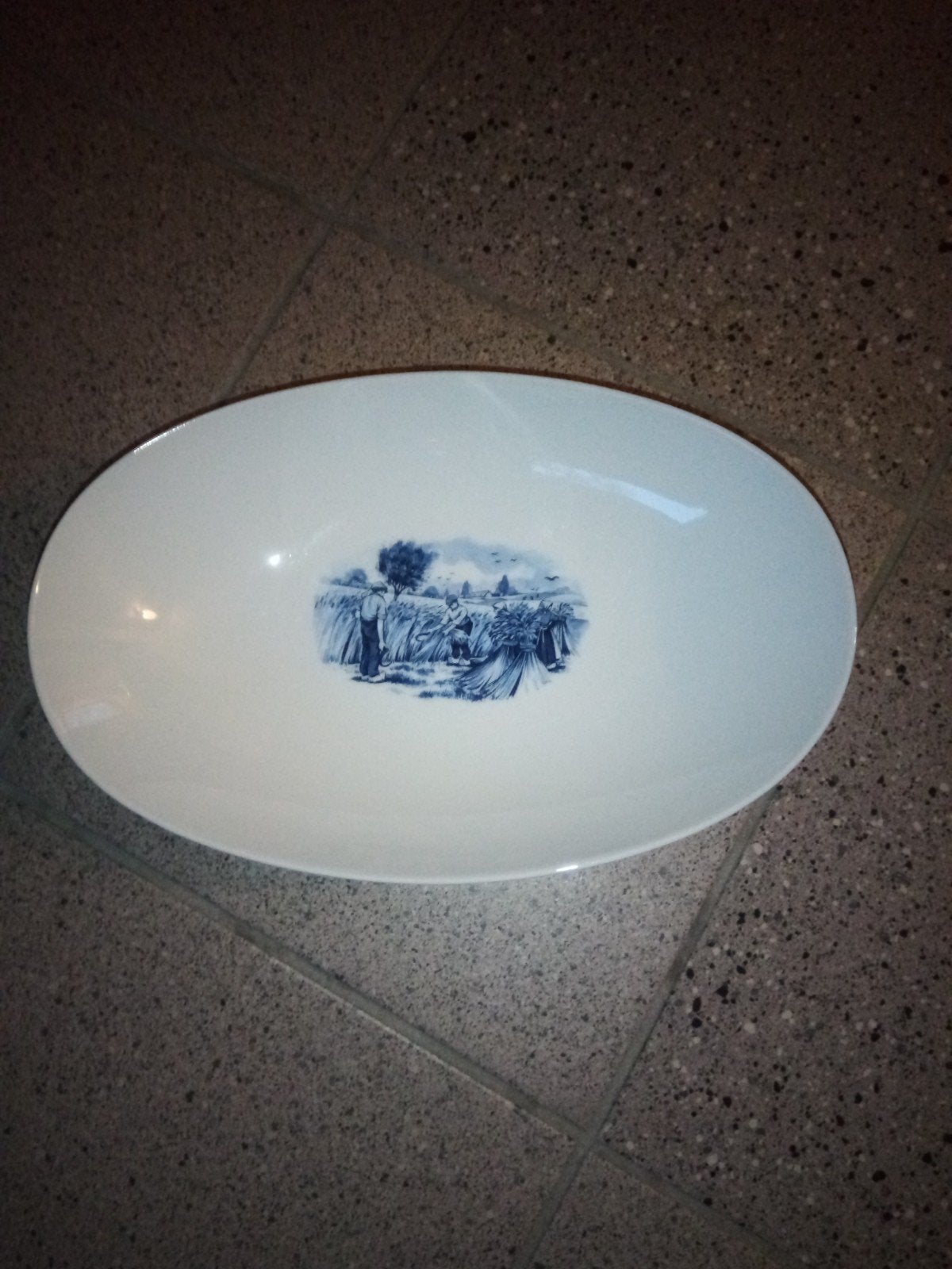 Ovale schaal, Antiek en Kunst, Ophalen of Verzenden
