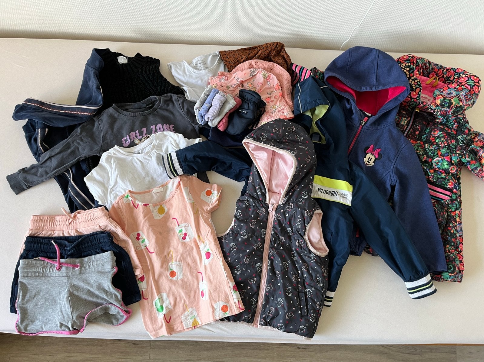 Pakket meisje 98-104 zomer/herfst/winter, Ophalen of Verzenden, Gebruikt, Maat 98