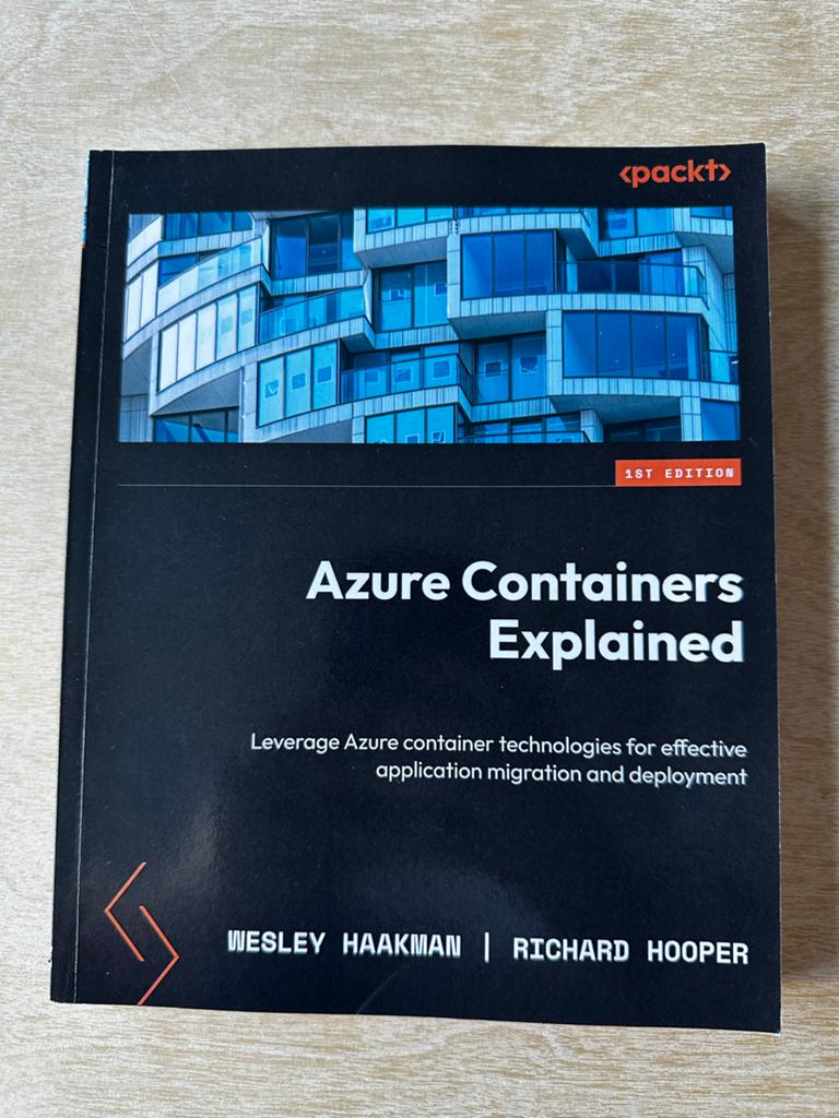Azure Containers Explained - Wesley Haakman, Richard Hooper, Boeken, Ophalen of Verzenden, Beta, Zo goed als nieuw, HBO