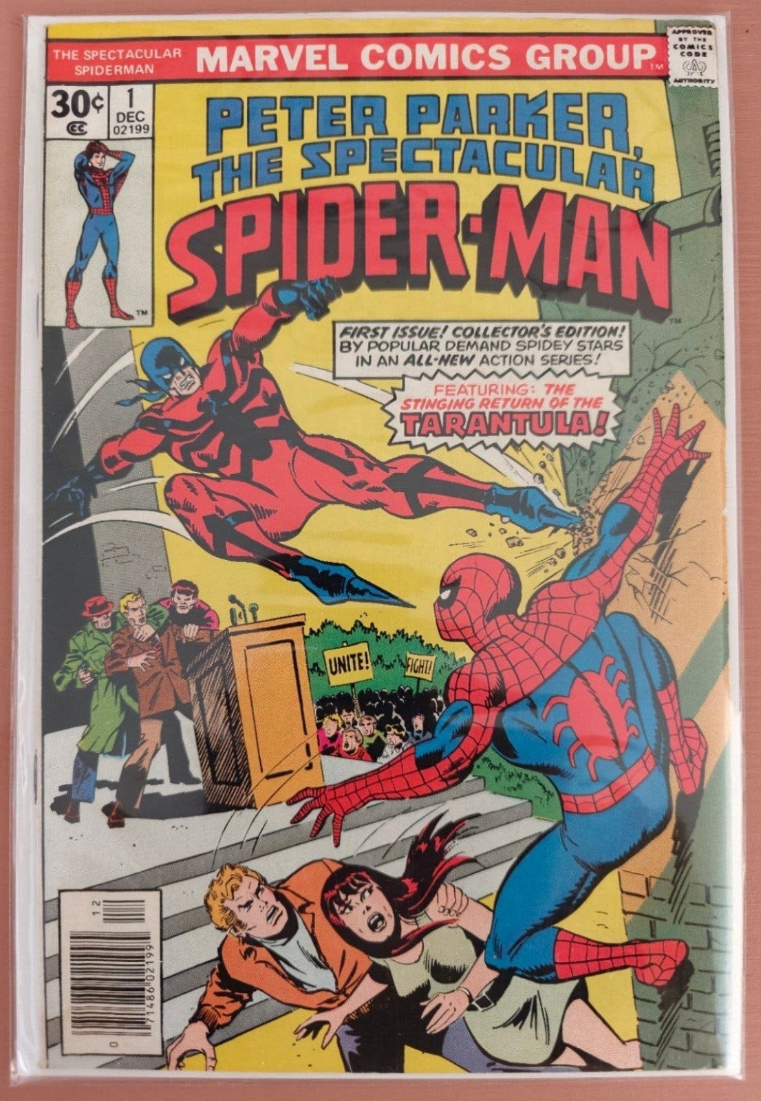 Spectacular Spider-Man #1 (1976)🔥, Boeken, Eén comic, Amerika, Marvel Comics, Ophalen of Verzenden