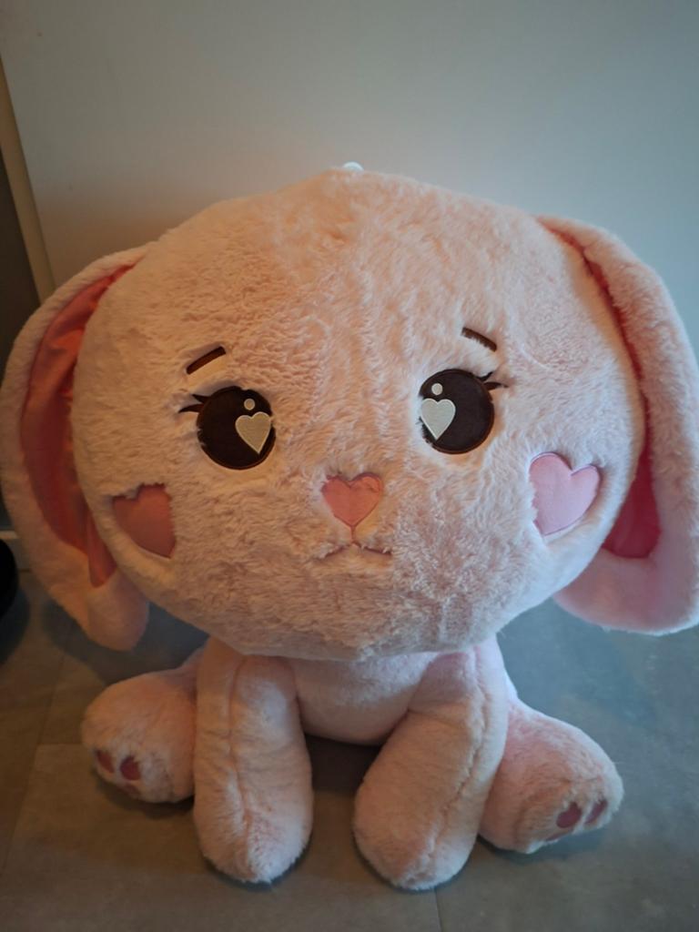 Mooie grote roze knuffel, Ophalen of Verzenden, Nieuw, Roze, Overige typen