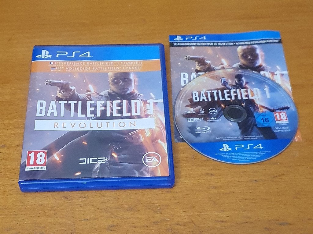 PS4 | Battlefield 1 REVOLUTION, Gebruikt, Vanaf 18 jaar, Shooter, 1 speler