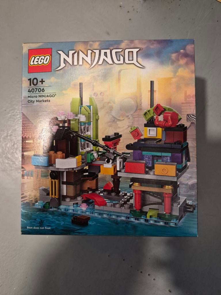 Lego Ninjago 40706 Micro Ninjago City Markets NIEUW, Ophalen of Verzenden, Nieuw, Complete set, Lego