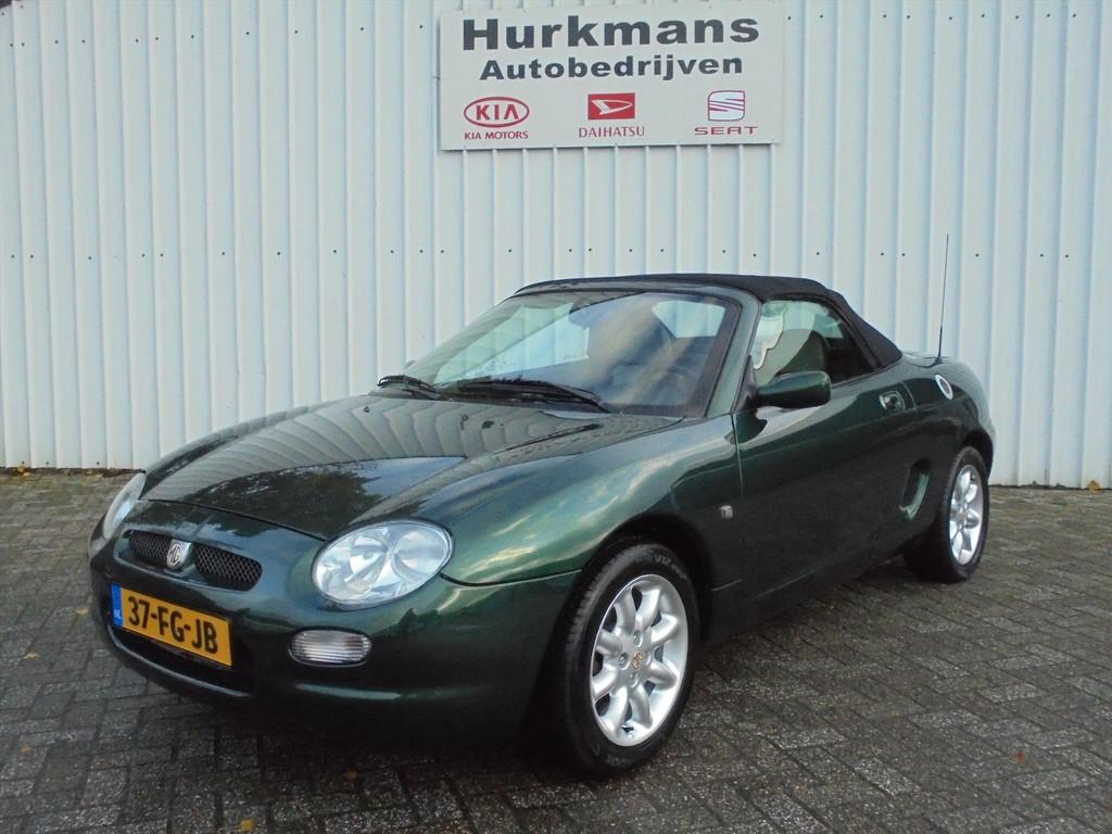 MG MGF 1.8i 120PK LEER ZEER NETTE ORIGINEEL NL AUTO, Auto's, Oldtimers, Beige, Cabriolet, 1796 cc, Bedrijf