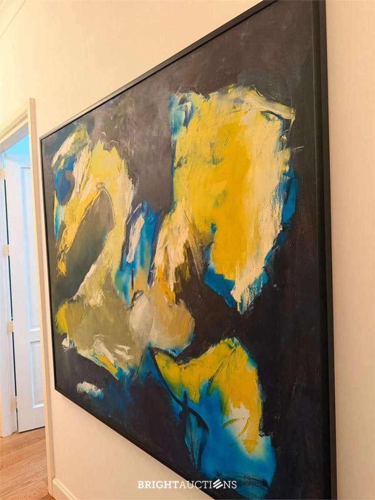 Charlotte Molenkamp - Abstract schilderij in olieverf - 160, Ophalen