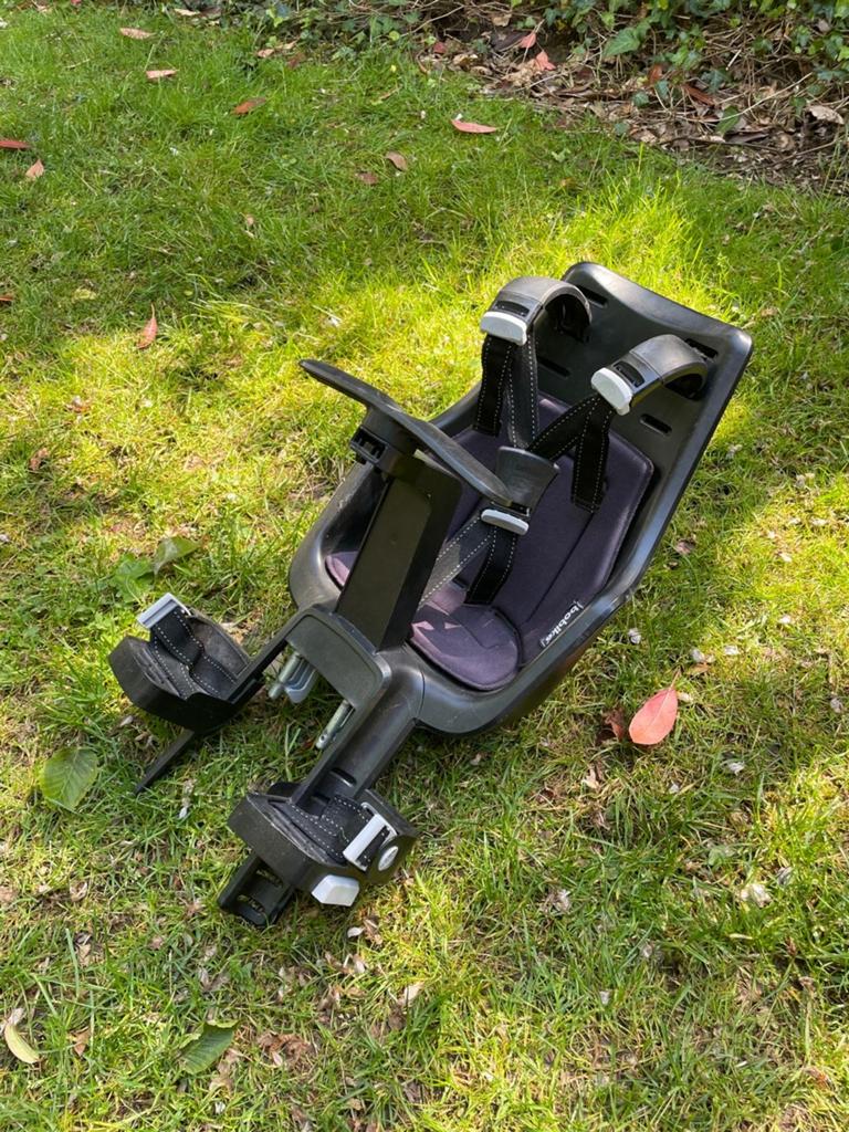 Bobike Fietsstoeltje Voorop - Comfortabel en Veilig, Fietsen en Brommers, Fietsaccessoires | Fietsstoeltjes, Ophalen, Gebruikt
