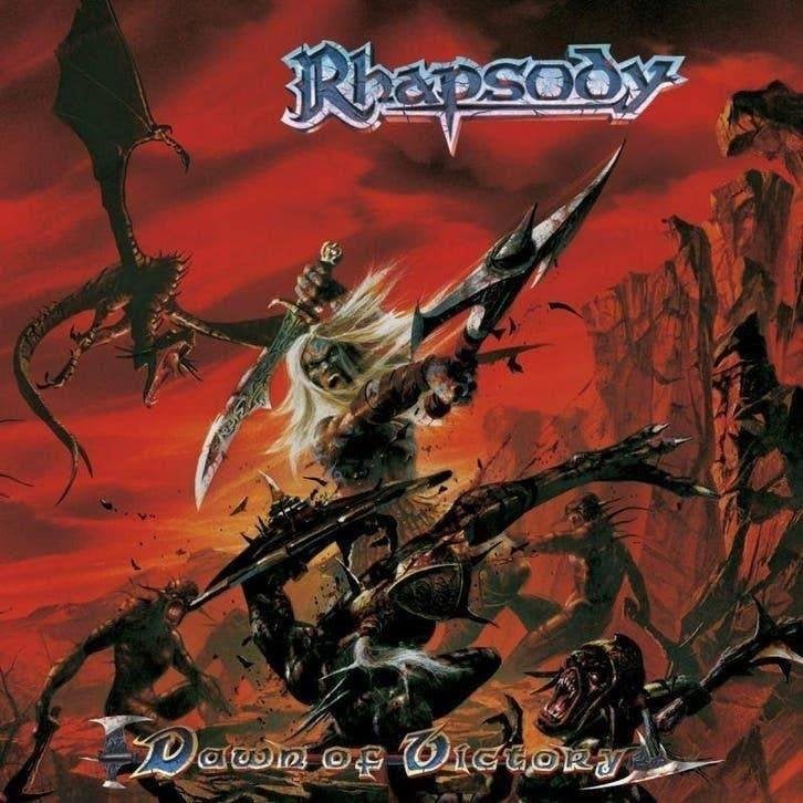 CD: Rhapsody – Dawn Of Victory (ZGAN), Ophalen of Verzenden, Zo goed als nieuw