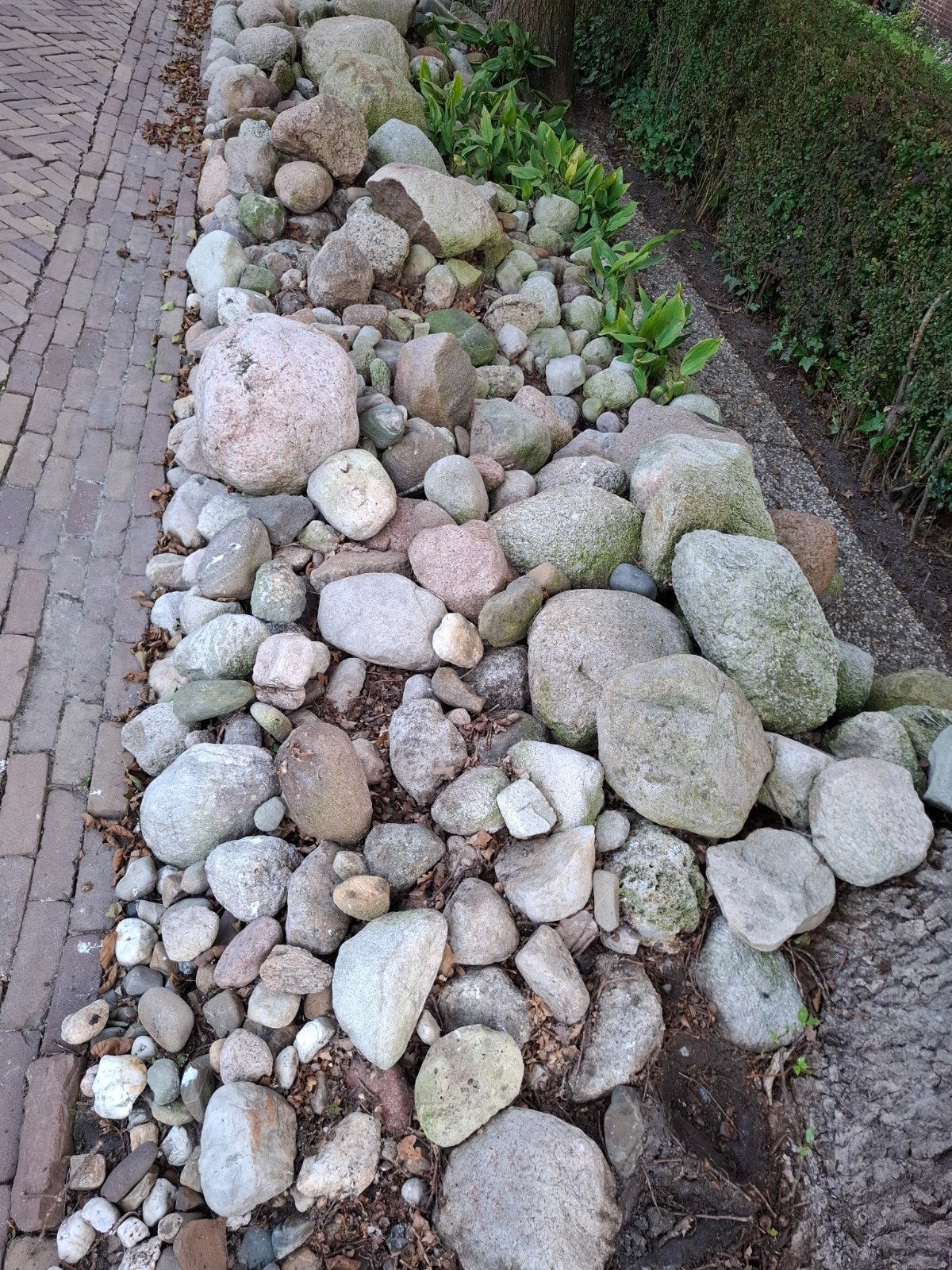 Diverse natuurstenen rotsen en keien voor tuin of decoratie, Tuin en Terras, Overige materialen, Gebruikt, Ophalen of Verzenden