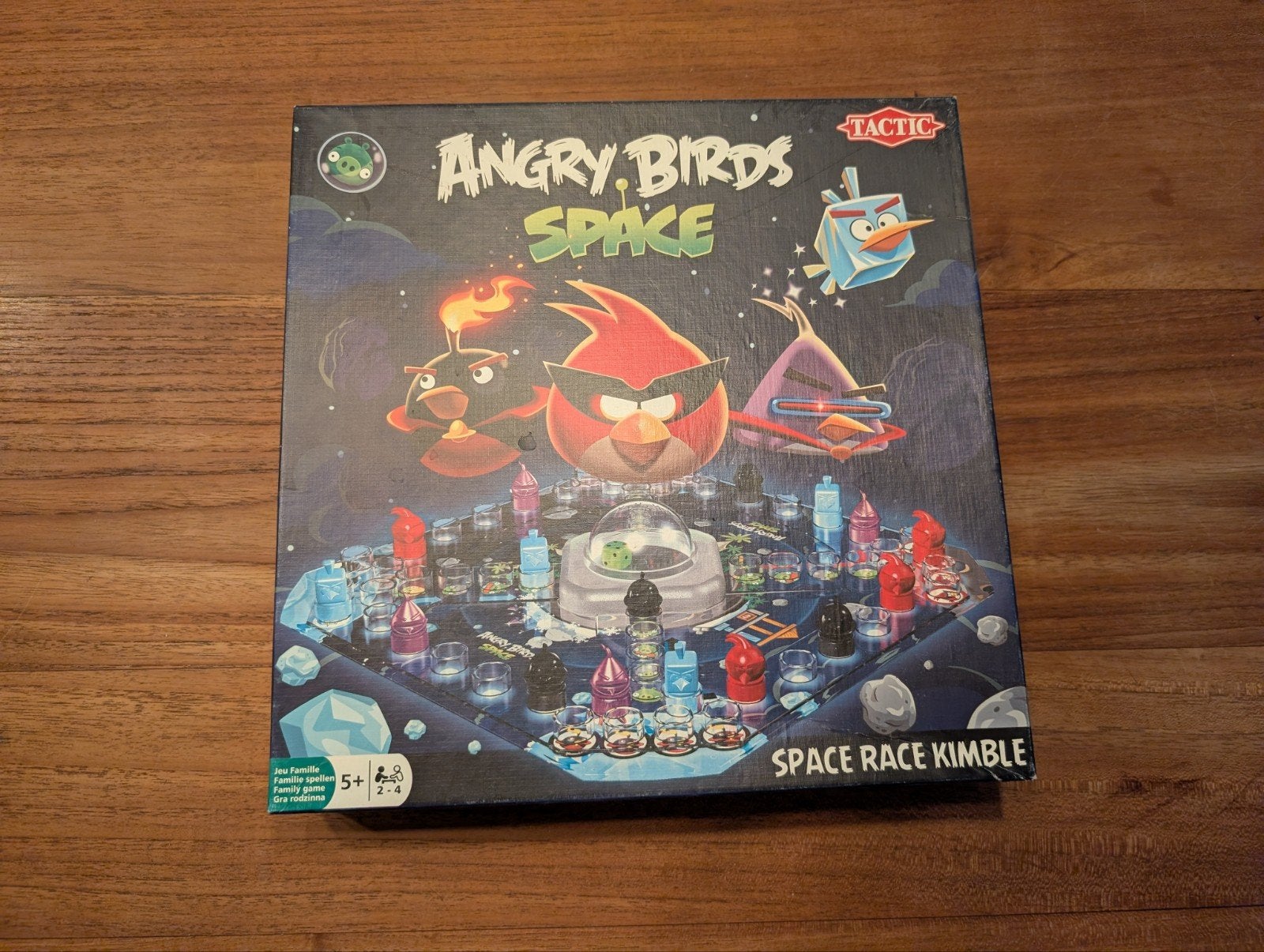Angry Birds Space Race Kimble Bordspel, Drie of vier spelers, Ophalen of Verzenden, Zo goed als nieuw, Tactic