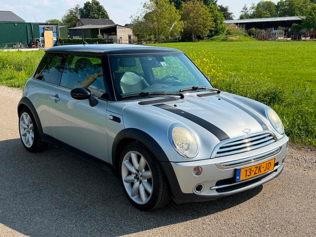 Mini Mini 1.6 Cooper Chili APK 03-2027 Airco NAP, Auto's, Mini, Voorwielaandrijving, Stof, Gebruikt, Zwart
