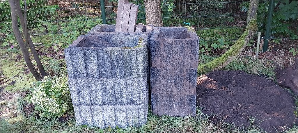 betonnen plantenbakken, Tuin en Terras, Ophalen, Gebruikt, 60 tot 100 cm, Beton