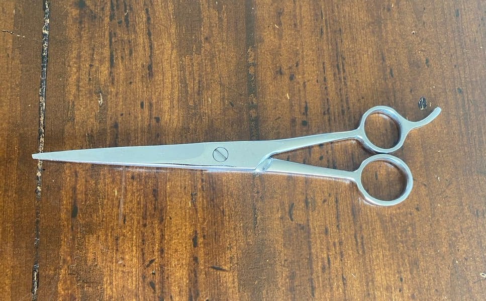 Kappersschaar, schaar voor thuiskapper, Ophalen of Verzenden, Zo goed als nieuw