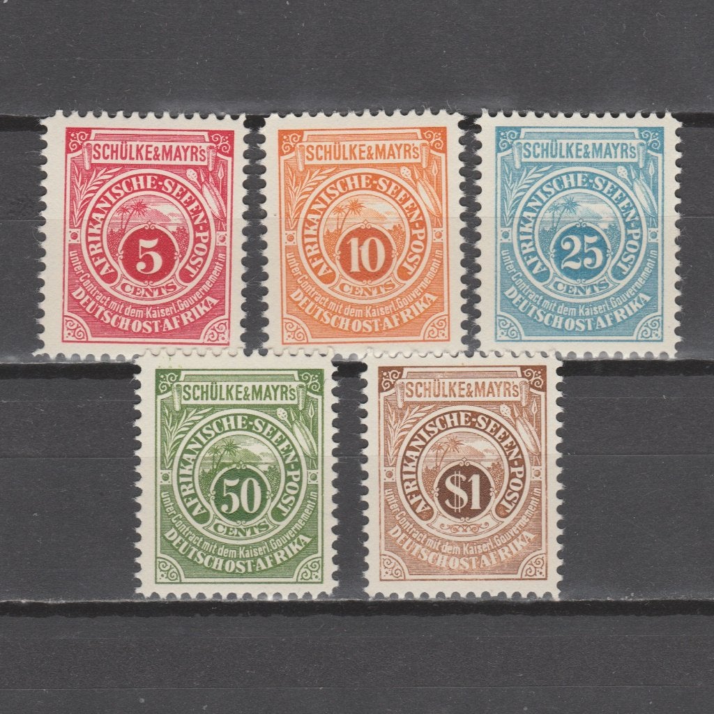 Koloniën Deutsch Ostafrika Schülke und Mayr´s Seepost, Ophalen of Verzenden, Duitse Keizerrijk, Postfris