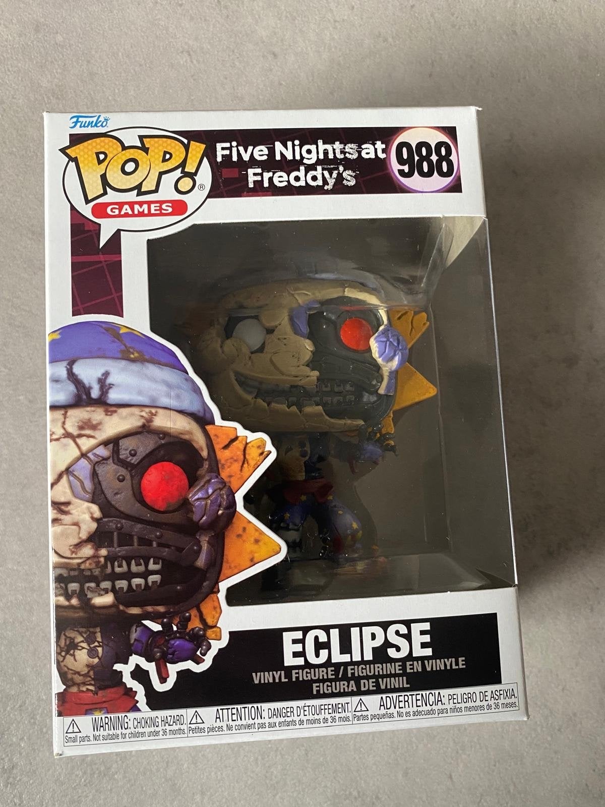 Funko Pop! Games: Five Nights at Freddy's Eclipse #988, Ophalen of Verzenden, Nieuw