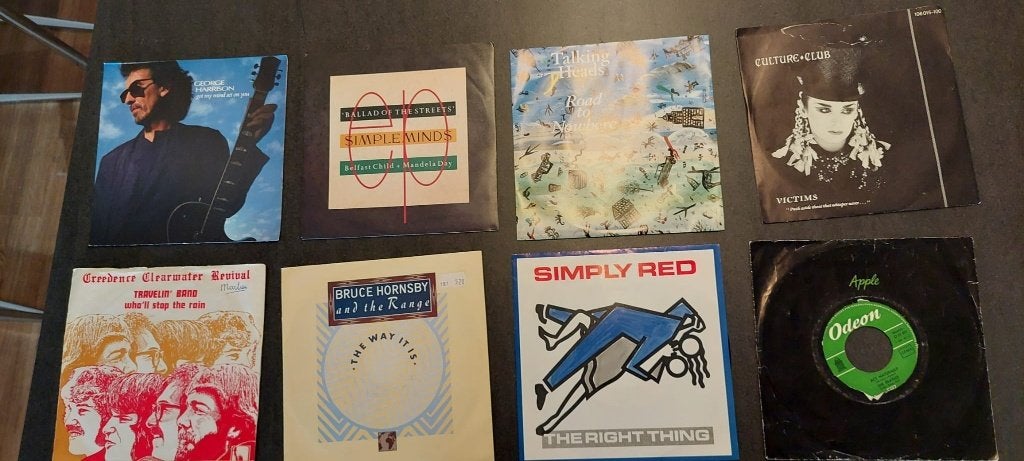 Singles vinyl, Cd's en Dvd's, Vinyl Singles, Ophalen, Overige formaten, Zo goed als nieuw, Pop