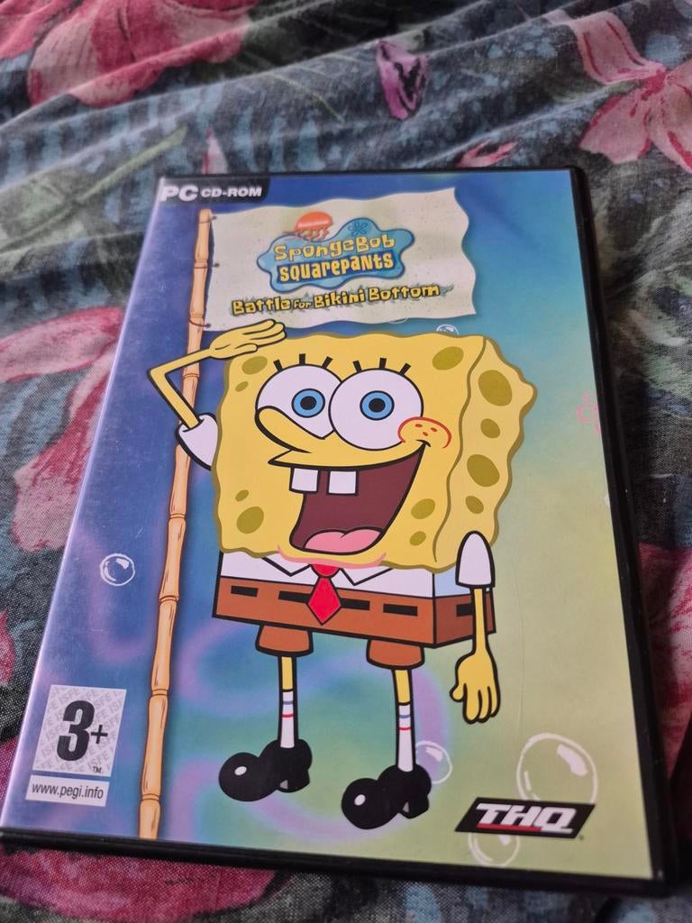 SpongeBob SquarePants Battle for Bikini Bottom PC CD-ROM, Ophalen of Verzenden