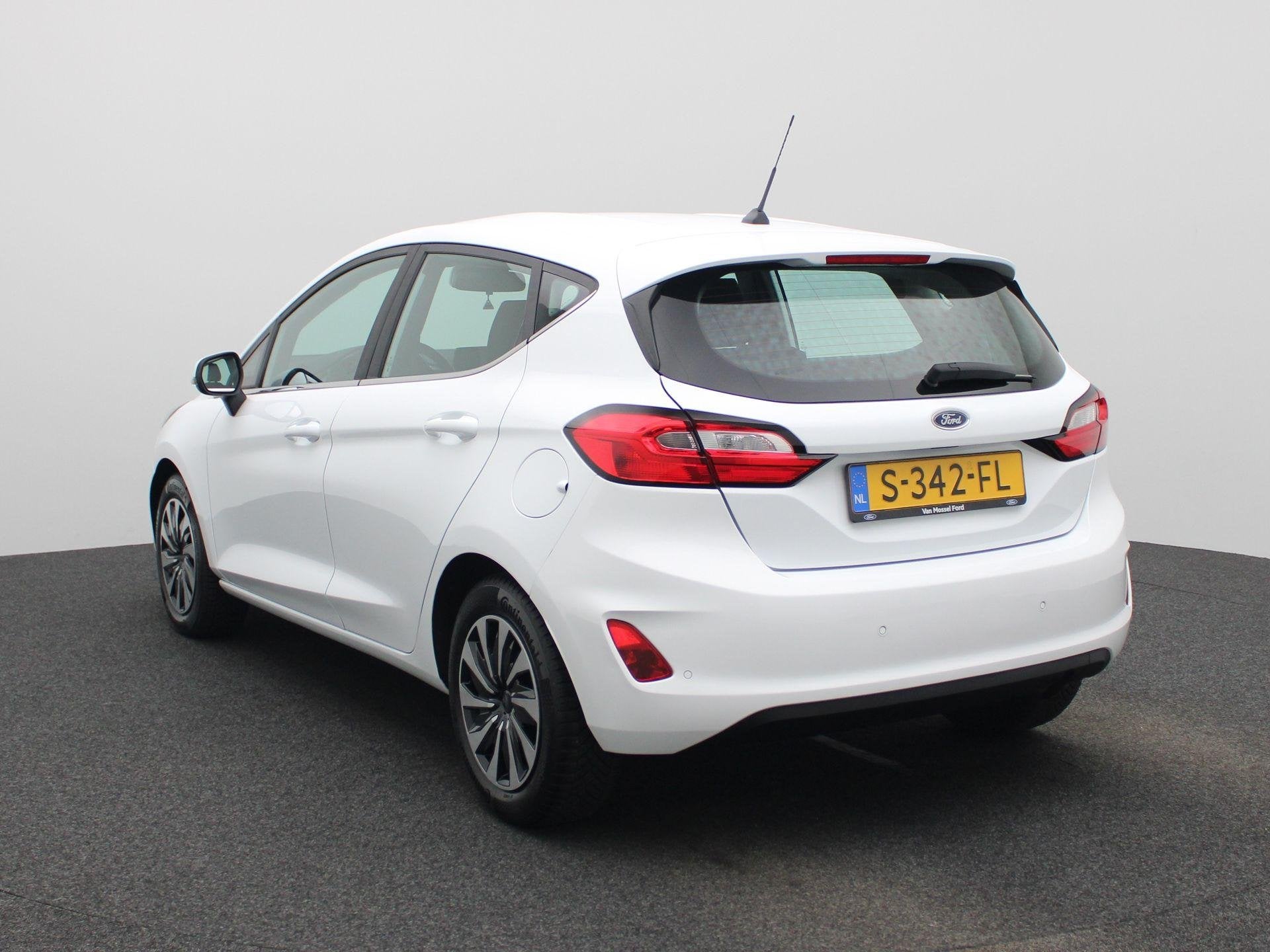 Ford Fiesta 1.0 EcoBoost Hybrid Titanium Airco | Cruise cont, Voorwielaandrijving, Gebruikt, Euro 6, Origineel Nederlands