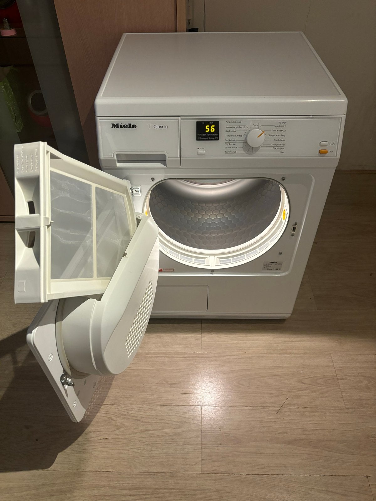 Miele T Classic Condensdroger Zeer Nette - Zo goed als nieuw, 6 tot 8 kg, Ophalen of Verzenden, Zo goed als nieuw, Voorlader