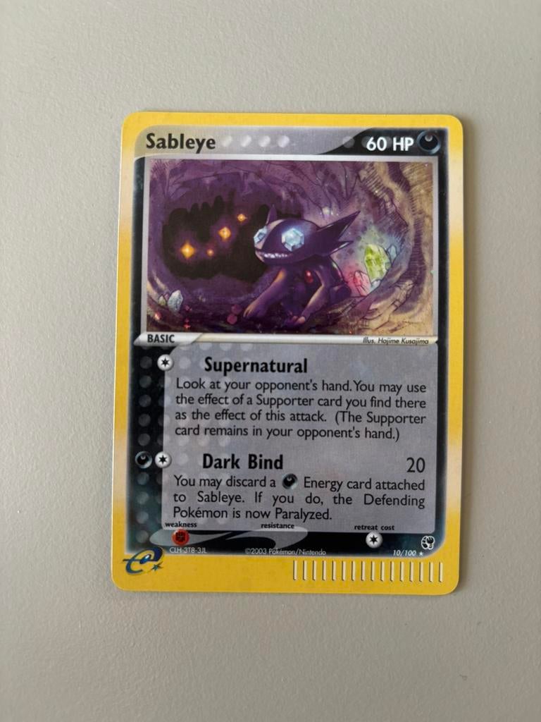 Sableye (SS 10), Ophalen of Verzenden, Zo goed als nieuw