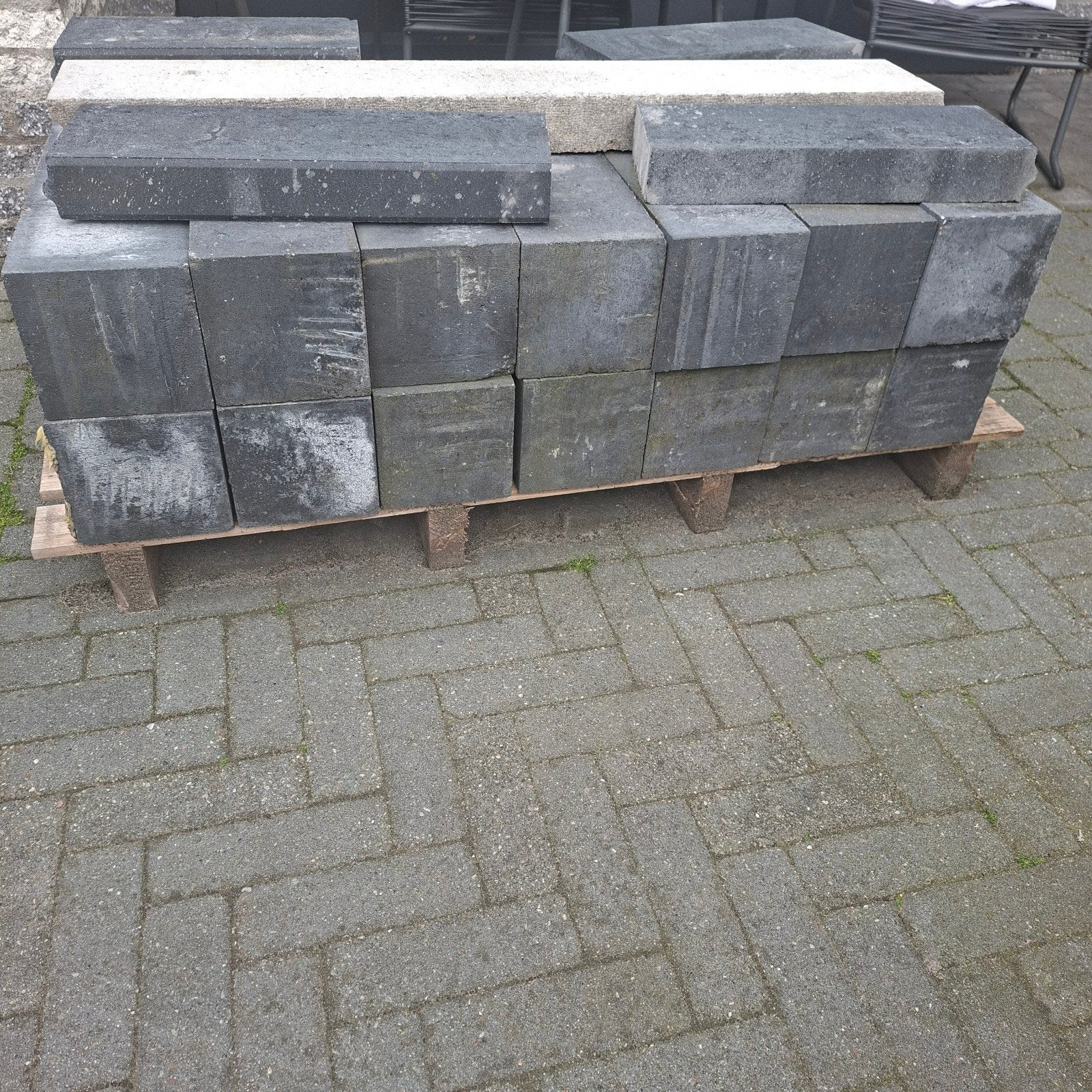 Stapelstenen 60x15, Ophalen, Beton, Minder dan 5 m², Overige typen