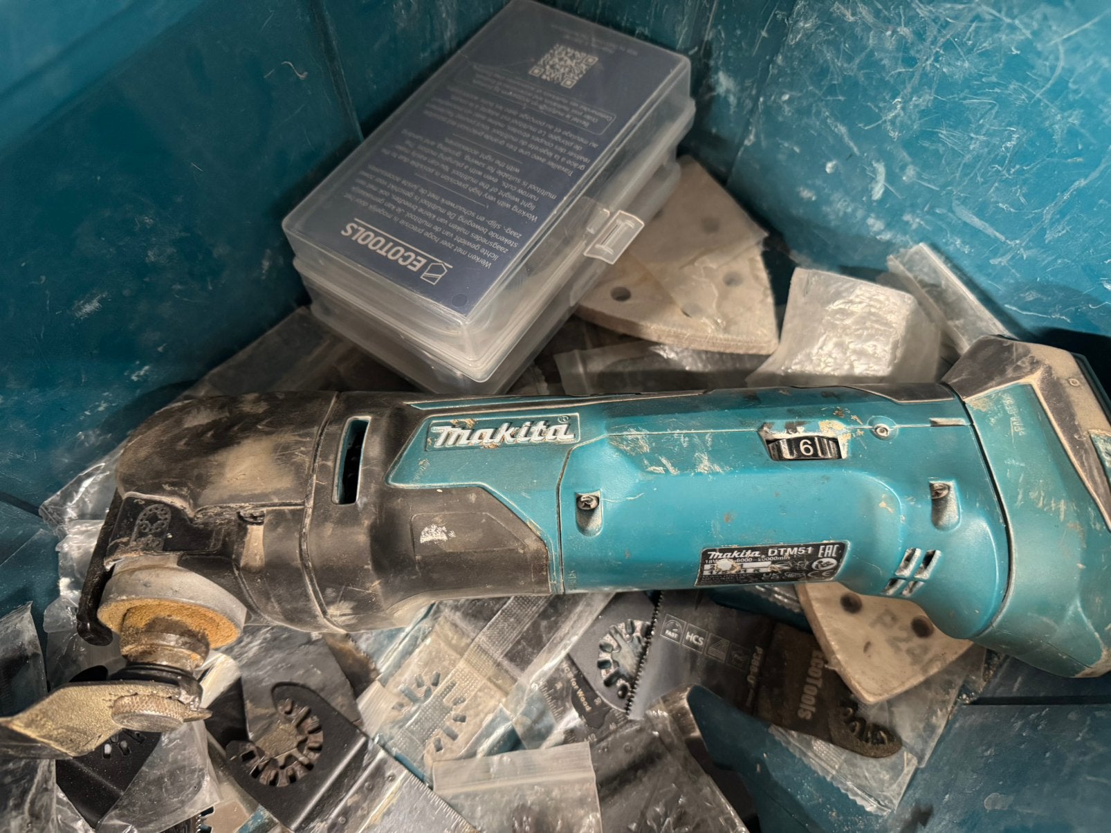 Makita multitool, Ophalen, Gebruikt, Minder dan 700 watt, Overige typen