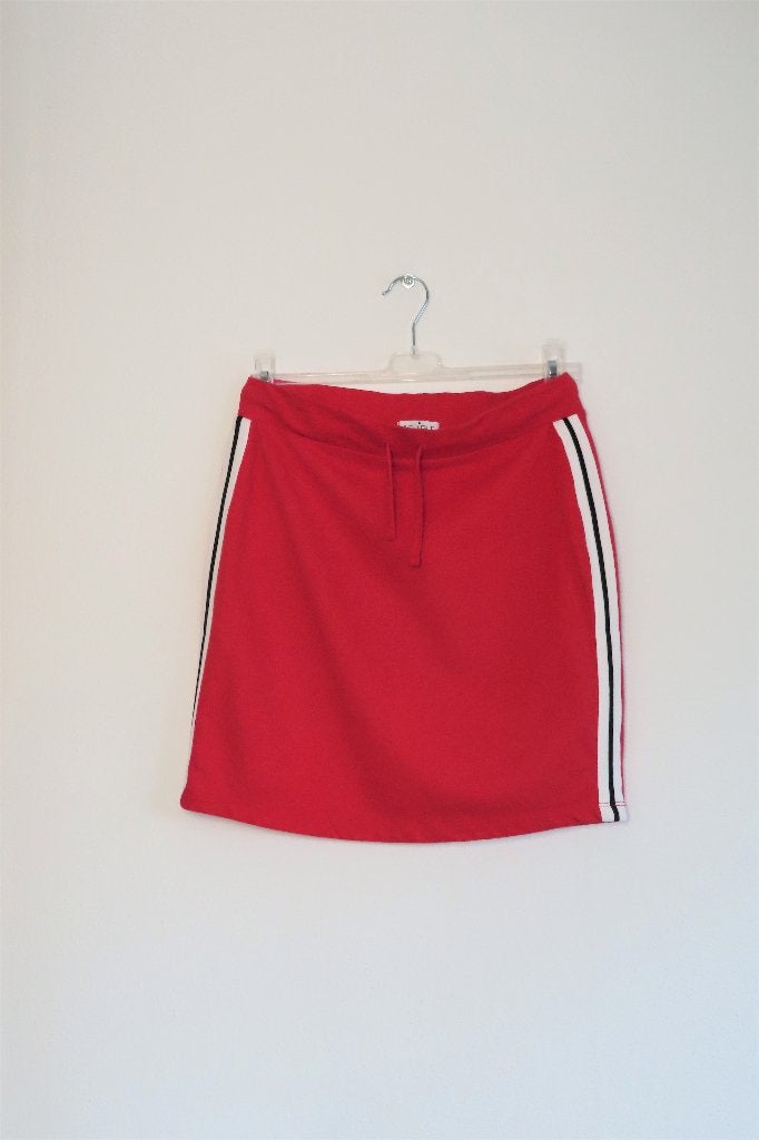 Sweatrok Rood mt M (3869), Maat 38/40 (M), Ophalen of Verzenden, Boven de knie, Rood