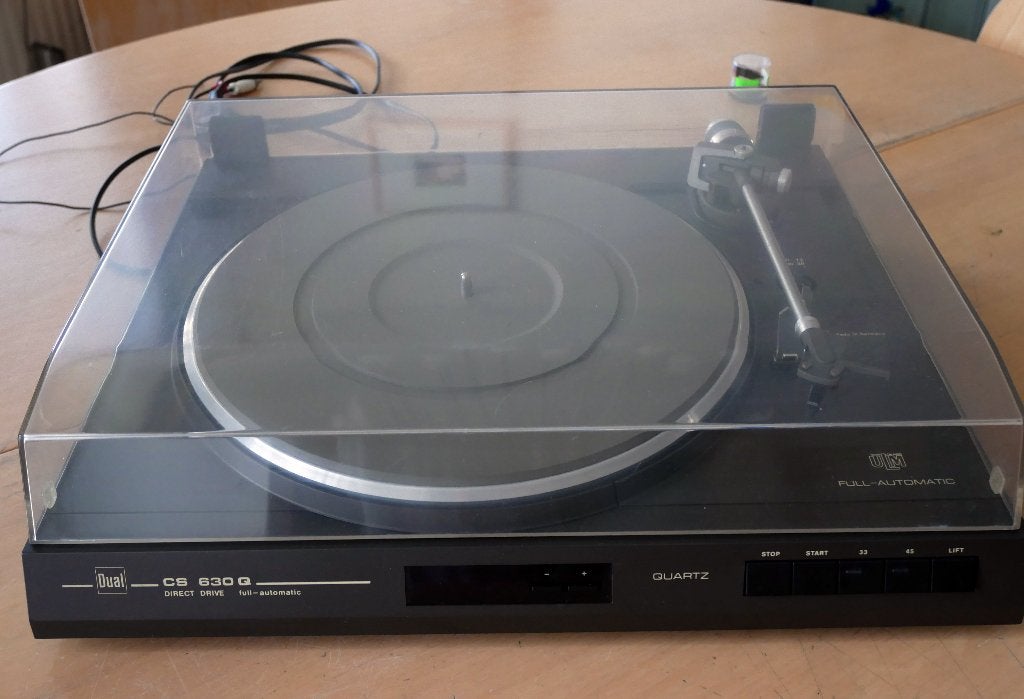 Dual CS 630 Q (direct drive, Quartz, Ortofon element), Ophalen, Gebruikt, Automatisch, Platenspeler