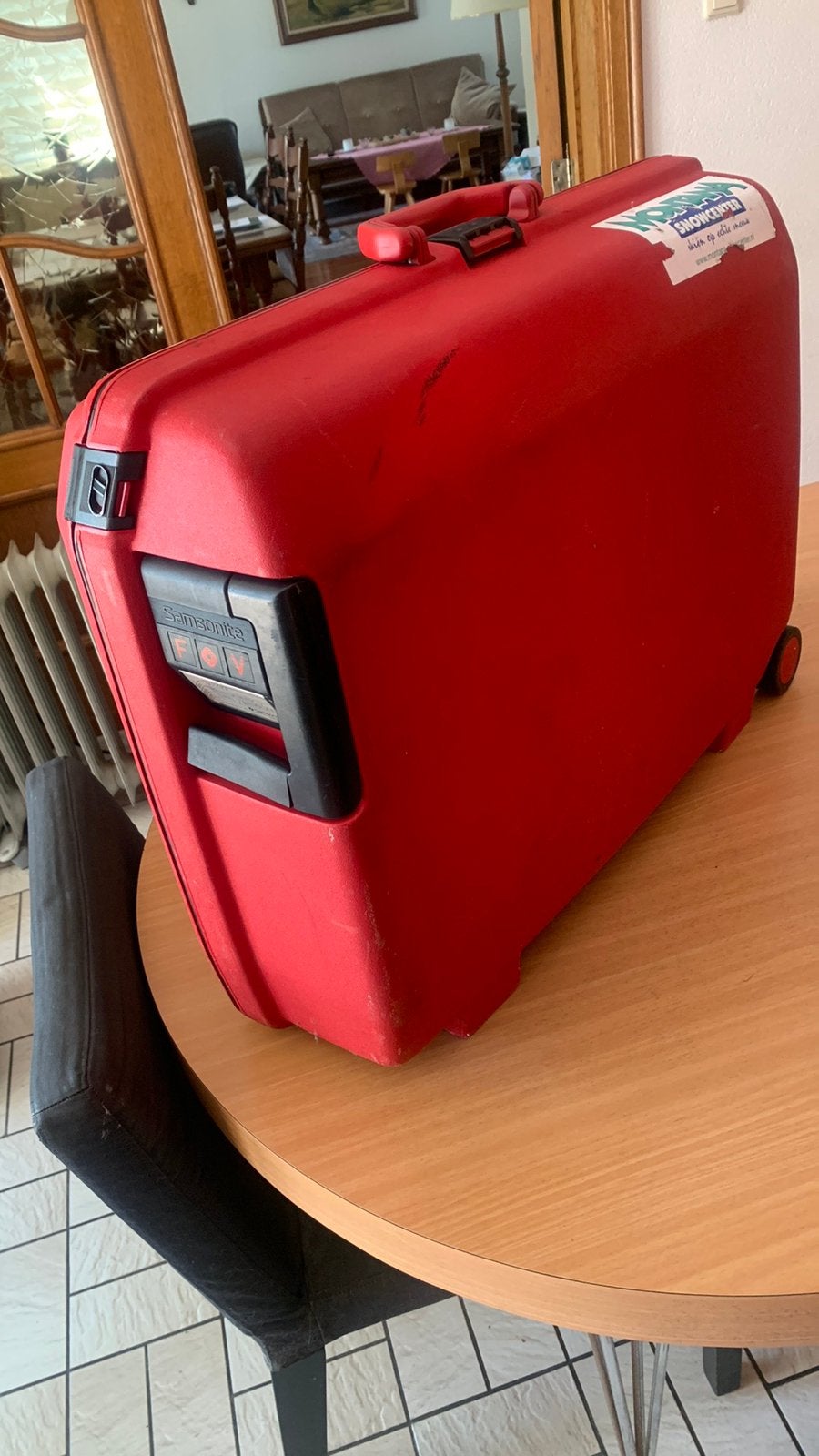 Samsonite koffer. Oyster 68 cm. Klein prijsje., Sieraden, Tassen en Uiterlijk, Koffers, Hard kunststof, 45 tot 55 cm, Zo goed als nieuw